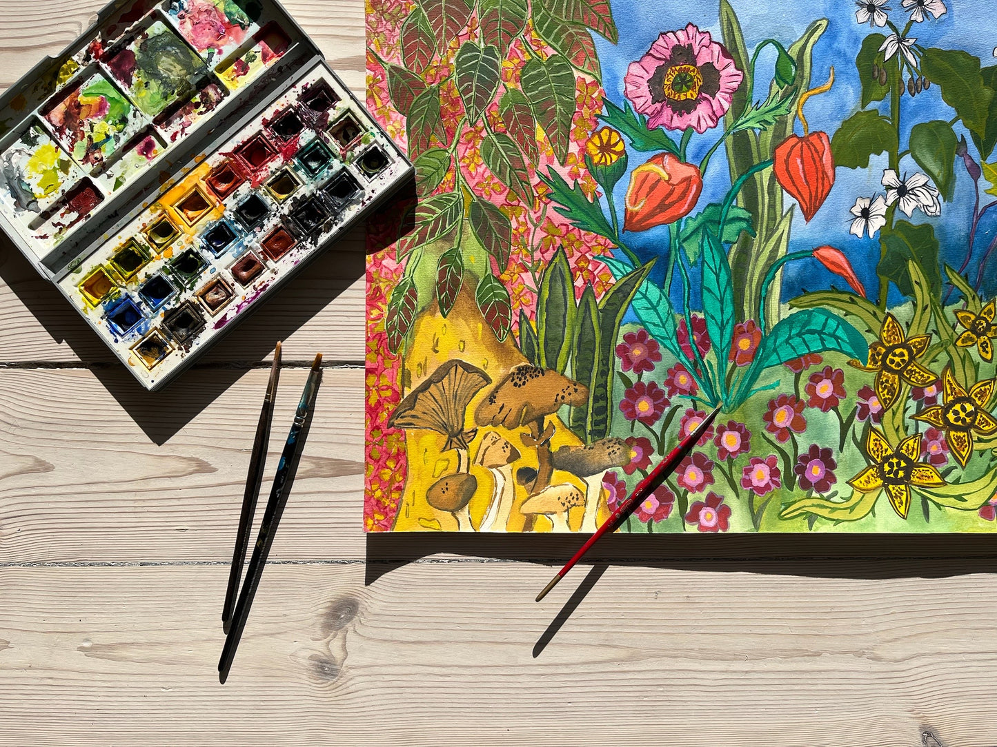 Botanical Breeze Print