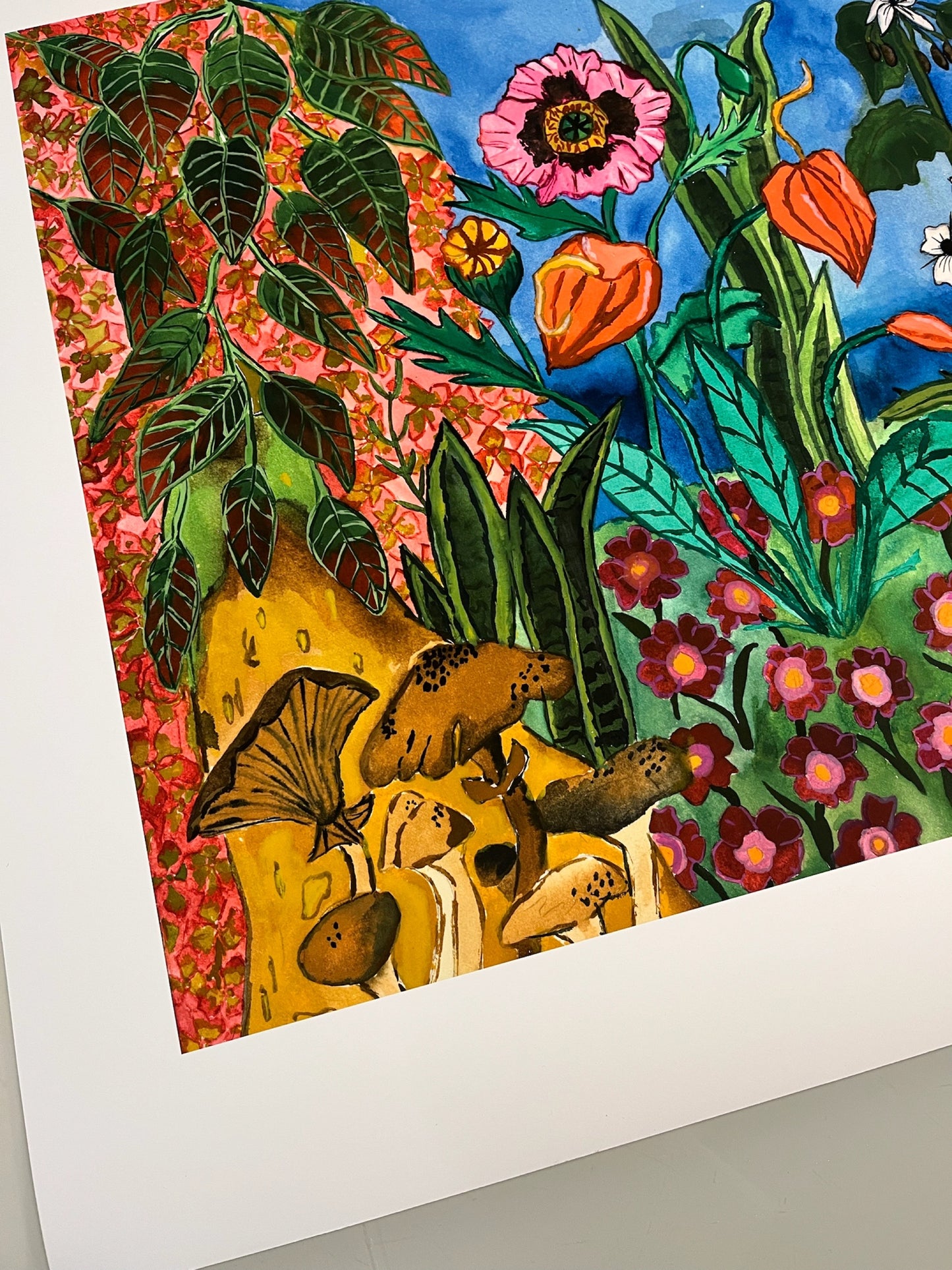 Botanical Breeze Print